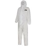 Skytec White Disposable Coverall, S