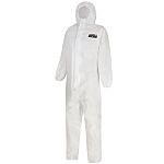 Skytec White Disposable Coverall, M