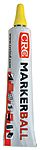 Marcador de pintura CRC Marker Ball de color Amarillo, para Acero