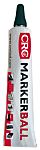 Marcador de pintura CRC Marker Ball de color Negro, para Acero