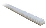 RS PRO 1.5 POM Gear Rack, 250mm Long , 12mm Face Width