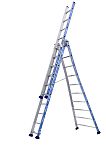 TUBESCA Aluminium Ladder 30 steps 6.85m open length