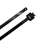 RS PRO Cable Tie, Zig Zag, 125mm x 4.6 mm 316 Stainless Steel