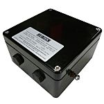 CE-TEK CEP Series Black Polyester Junction Box, IP66, IECEx, 160 x 160 x 90mm