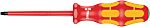 Wera Torx Insulated Screwdriver, T25 Tip, 100 mm Blade, VDE/1000V, 205 mm Overall
