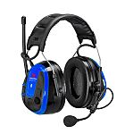 3M PELTOR WS Alert XPI Wireless Speak & Listen Electronic Ear Defenders with Headband, 30dB, Blue, Noise Cancelling
