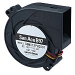 Sanyo Denki San Ace B97 Series Centrifugal Fan, 24 V dc, 65.3cfm, DC Operation, 97 x 97 x 33mm