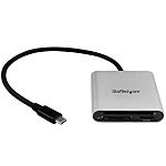 StarTech.com 3 port USB 3.0 External Multi Card Reader for Compact Flash Memory Cards