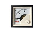 RS PRO Analogue Panel Ammeter DC, 45mm x 45mm, 1 % Moving Coil