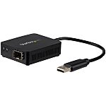 Startech USB Ethernet Adapter USB 2.0 USB A to SFP Fibre Optic 100Mbit/s Network Speed