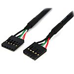 StarTech.com 5 Way Female IDC to 5 Way Female IDC Wire to Board Cable, 500mm