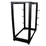 StarTech.com Black 25U Steel Server Rack , with 4-Post Frame