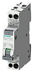 Siemens RCBO, 10A Current Rating, 1P+N Poles, 30mA Trip Sensitivity, Type A, SENTRON Range