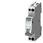 Siemens RCBO, 16A Current Rating, 1P+N Poles, 30mA Trip Sensitivity, Type C, SENTRON Range