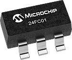 Microchip 24FC01T-I/OT, 1kbit EEPROM Memory Chip, 3500ns 5-Pin SOT-23 Serial-2 Wire