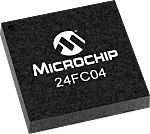 Microchip 24FC04T-I/MUY, 4kbit EEPROM Memory Chip, 3500ns 8-Pin UDFN Serial-2 Wire