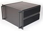 Caja de montaje en rack de 19" 6U RS PRO, de Aluminio, Aluminio Extruido, 335 x 425 x 262mm