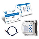 Eaton EasyE4 Series Starter Kit for Use with easySoft, 100 → 240 V ac/dc Supply, Relay Output, 8-Input, Digital