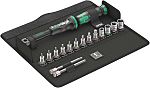 Wera Bicycle Set Torque 1 Click Torque Wrench Set, 2.5 → 25Nm, 1/4 in Drive, Hex Drive
