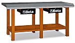 BETA Metal Workbench, 1200kg Max Load, 930mm x 2000mm