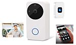 Wireless WIFI Smart Home Door Bell in Wh