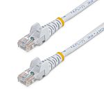 StarTech.com, 1m Cat5e, White RJ45 to Male RJ45 Male, U/UTP Unshielded, Terminated PVC Sheath