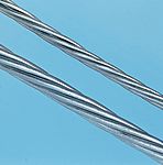 RS PRO Galvanised Metal Wire Rope, 50m