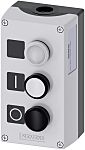 Siemens Control Station Switch, Plastic, Black, White, IP66, IP67, IP69