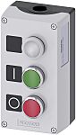 Siemens Control Station Switch, Metal, Green, Red, White, IP66, IP67, IP69