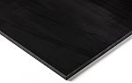 RS PRO Black Plastic Sheet, 500mm x 500mm x 50mm