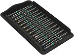 Wera Phillips; Slotted Precision Screwdriver Set, 25-Piece