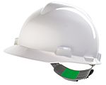 MSA Safety V-Gard White Safety Helmet , Adjustable