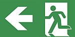 EMERGI-LITE Emergency Exit Legend for use with EMERGI-LITE Emergency Light