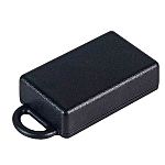 Caja portátil RS PRO de ABS Negro, 53 x 33 x 15mm, muesca de teclado, IP54