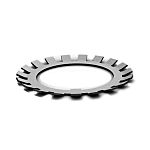 RS PRO Bearing Tab Washer 50 x 61 x 1.25mm For Use With Bearing Adapter Sleeves