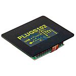 Display Visions 1.7in Yellow OLED Display 128 x 64pixels Graphics I2C, RS232, SPI, USB Interface
