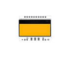 Podsvícení displeje, řada: EA DOGS104x-A barva Žlutá LED 36 x 28mm Display Visions