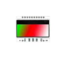 Retroiluminación de Display LED Display Visions, color Verde, Rojo, Blanco, dim. 36 x 28mm