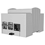 Italtronic Case for Embedded Raspberry Pi 4 Din Rail Enclosure, Grey
