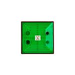 Clifford & Snell FD40 Series Green Flashing Beacon, 24 V dc, Surface Mount, LED Bulb, IP65