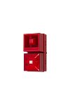 Clifford & Snell YL40 Series Red Sounder Beacon, 24 V, IP65, Base Mount, 108dB at 1 Metre