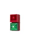 Clifford & Snell YL40 Series Green Sounder Beacon, 24 V, IP65, Base Mount, 108dB at 1 Metre