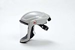 3M Clear Flip Up PC Face Shield with Head Guard