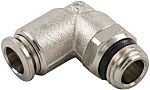 RS PRO Push-in Fitting, Uni 1/8 Male to Push In 8 mm, Threaded-to-Tube Connection Style