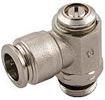 RS PRO Threaded Flow Regulator x 6mm Tube Outlet Port