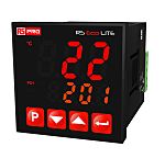 RS PRO Panel Mount On/Off Temperature Controller, 48 x 48mm, 2 Output Relay, 10 → 30 V dc Supply Voltage