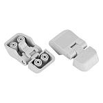 RS PRO ABS Hinge for Use with RS PRO 1920697, 47 x 23.7 x 14.05mm