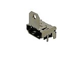 Molex Type A 19 Way Female Vertical HDMI Connector 40 V