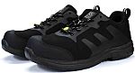 RS PRO Men's Black Fibreglass Toe Capped Safety Trainers, UK 9, EU 43