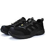 RS PRO Mens Black Toe Capped Safety Trainers, UK 10, EU 44